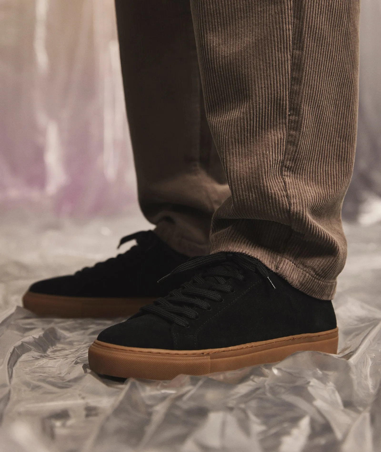 / Gum High-quality for low cost Black Suede Comprehensive range - Type