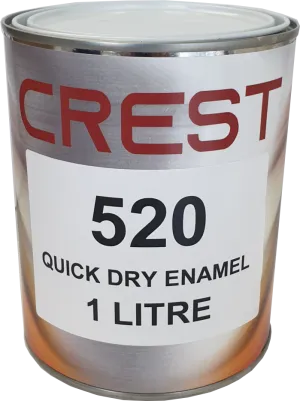 1 Litre Quick Dry Enamel GRP 3 Mixed Colour