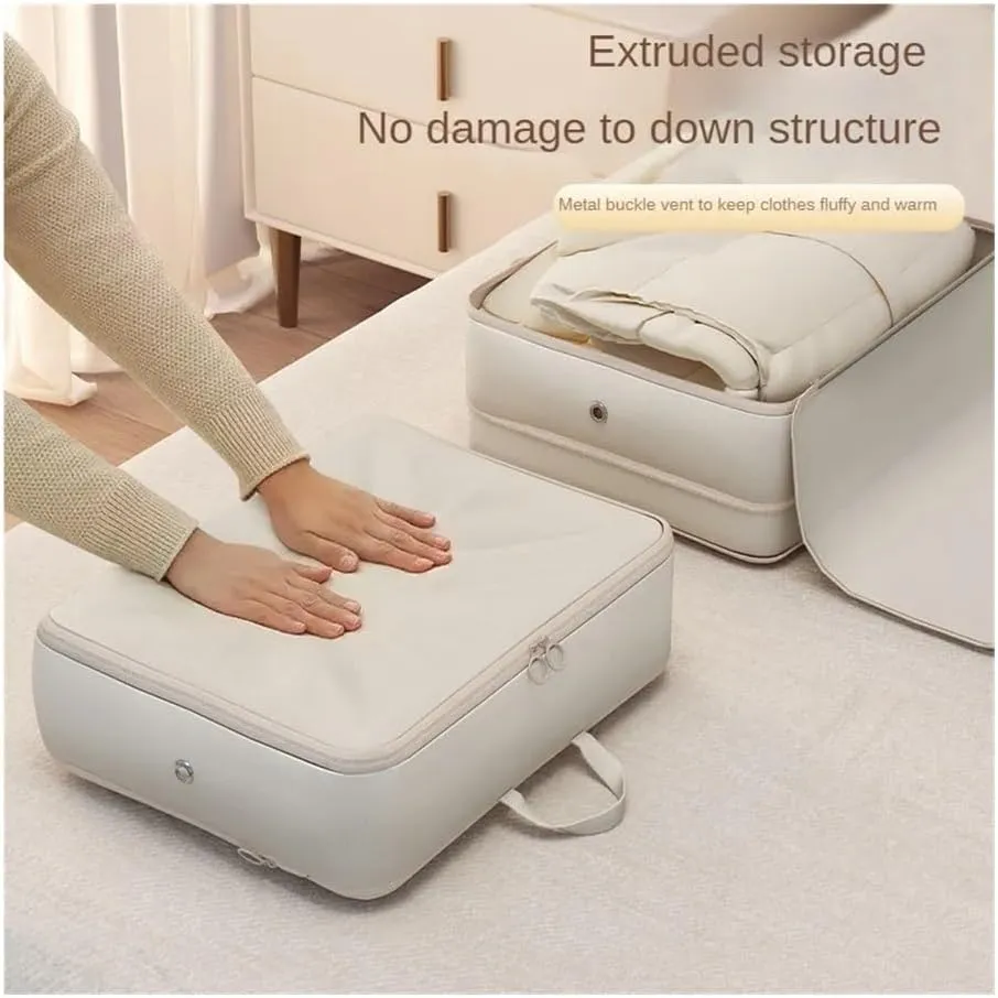 1/2/4PCS Foldable Compression Packing Bag Home Large Capacity Clothes Storage Travel Portable Handheld Bag