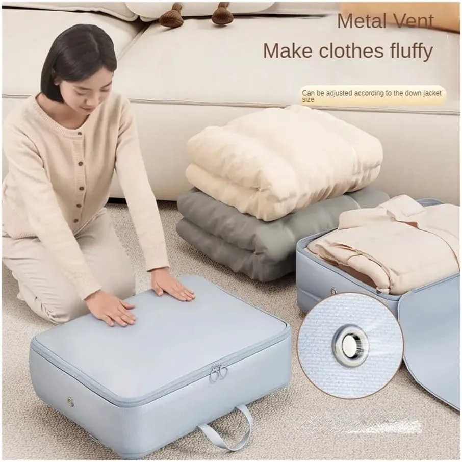 1/2/4PCS Foldable Compression Packing Bag Home Large Capacity Clothes Storage Travel Portable Handheld Bag