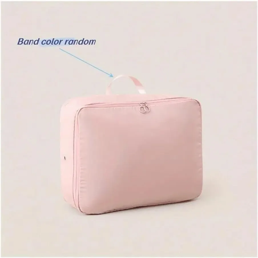 1/2/4PCS Foldable Compression Packing Bag Home Large Capacity Clothes Storage Travel Portable Handheld Bag