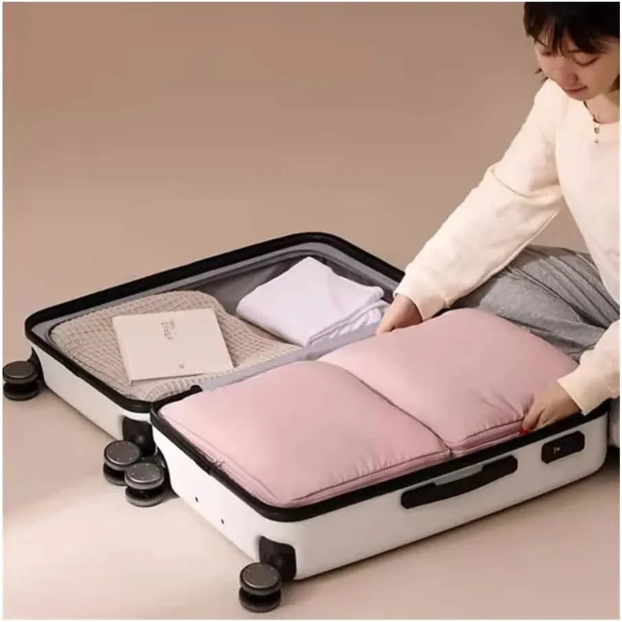1/2/4PCS Foldable Compression Packing Bag Home Large Capacity Clothes Storage Travel Portable Handheld Bag