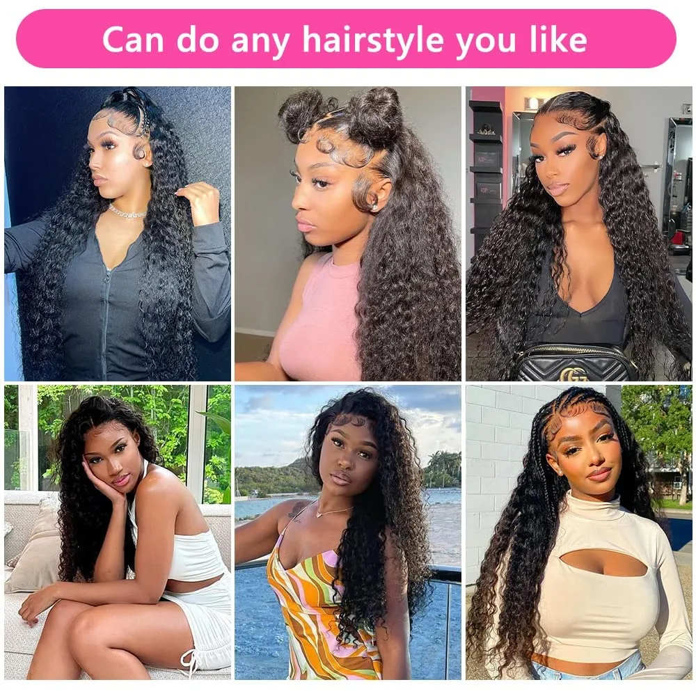 13x4 Lace Frontal Closure Kinky Curly Lace Frontal Closure 8 Inch Unprocessed Brazilian Virgin Hair HD Lace Closure Ear to Ear Transparent Lace Frontal with Baby Hair Natural Color …