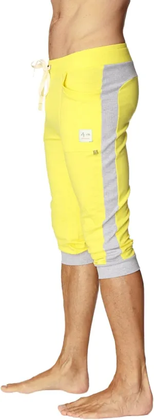 4-rth Men's Transition Cuffed Yoga Jogger Pant Modal French Terry Made in America Caliifornia Stretch Fit European Style