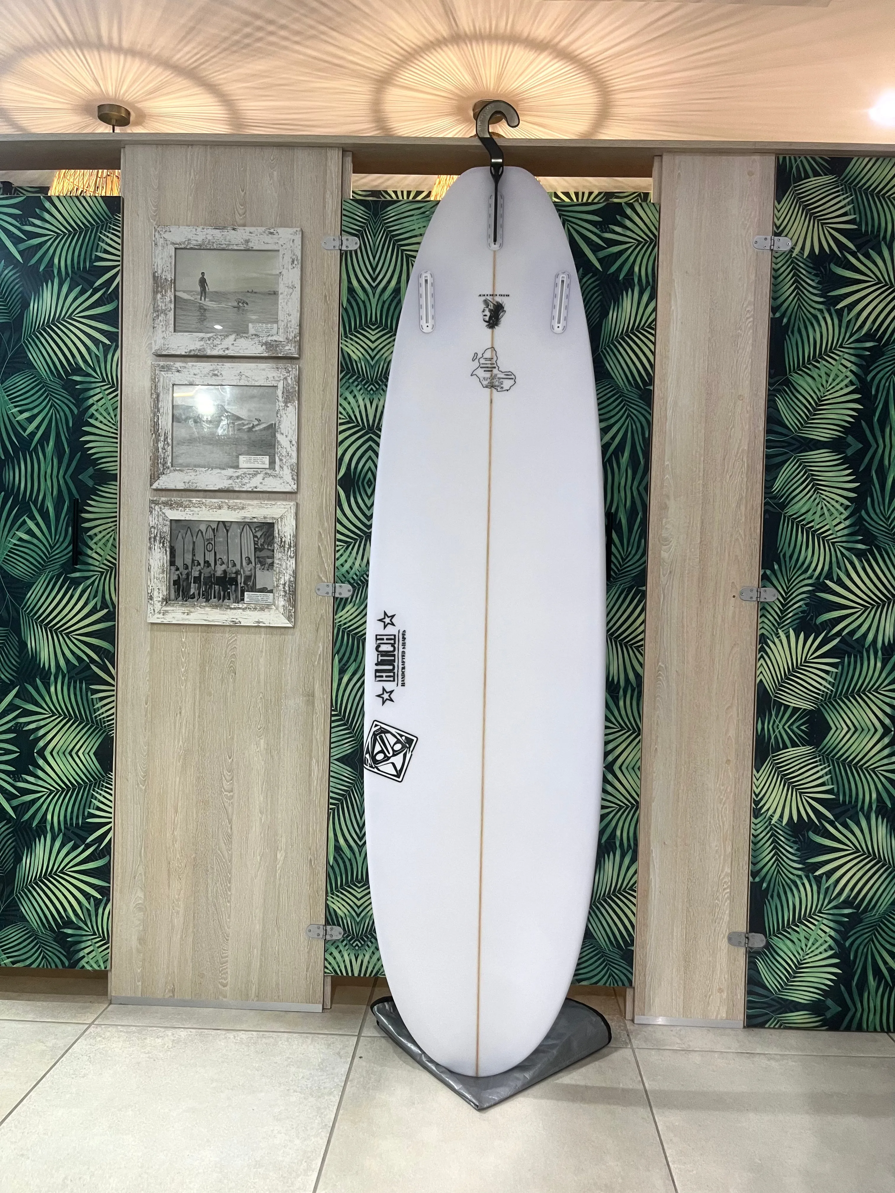 6' 6" X 20 X 2 1/2" (37.5L) Hutchison Handcrafted Minimal Indlovu HHB3411
