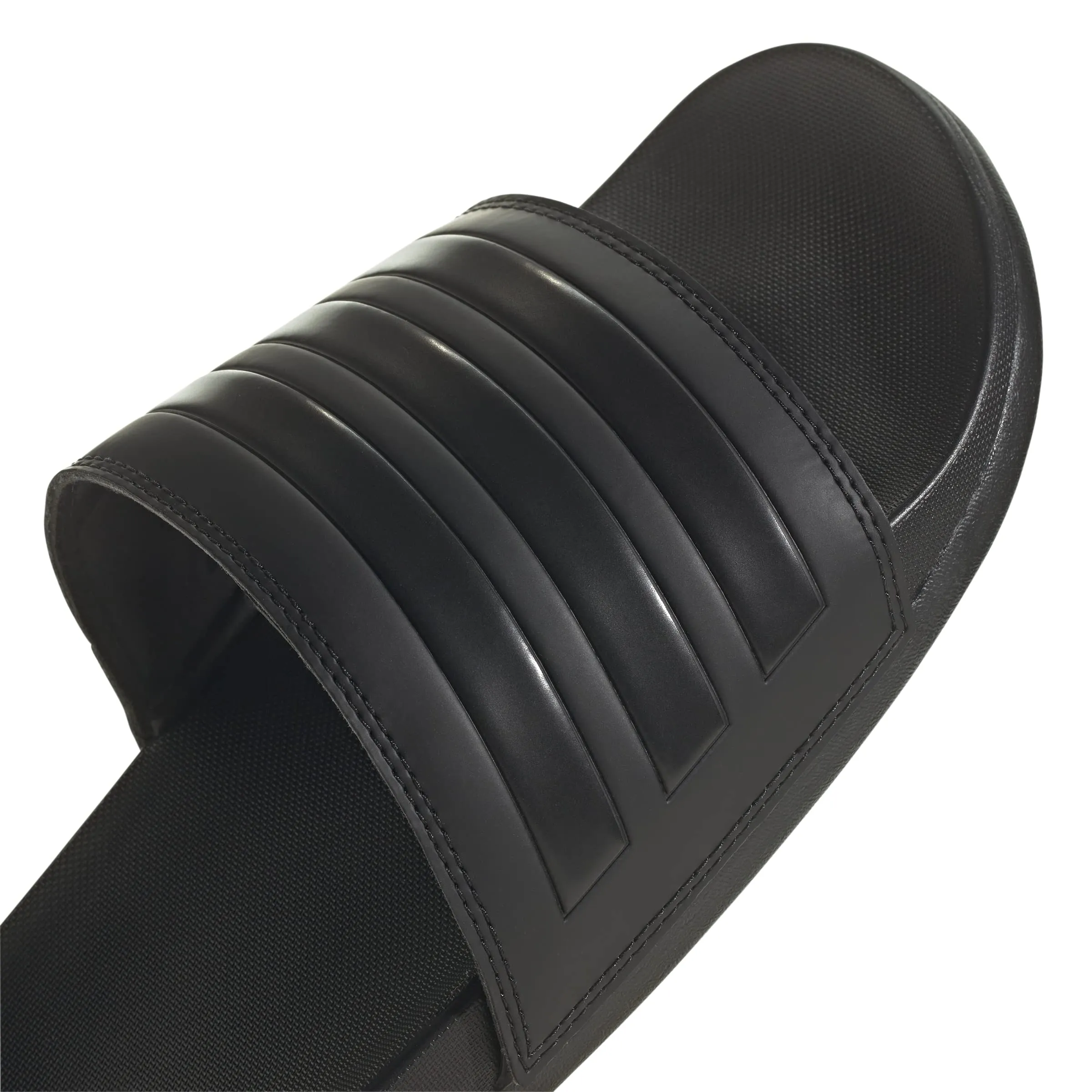 adidas Adult Adilette Comfort Slides Core Black/Core Black/Core Black 6