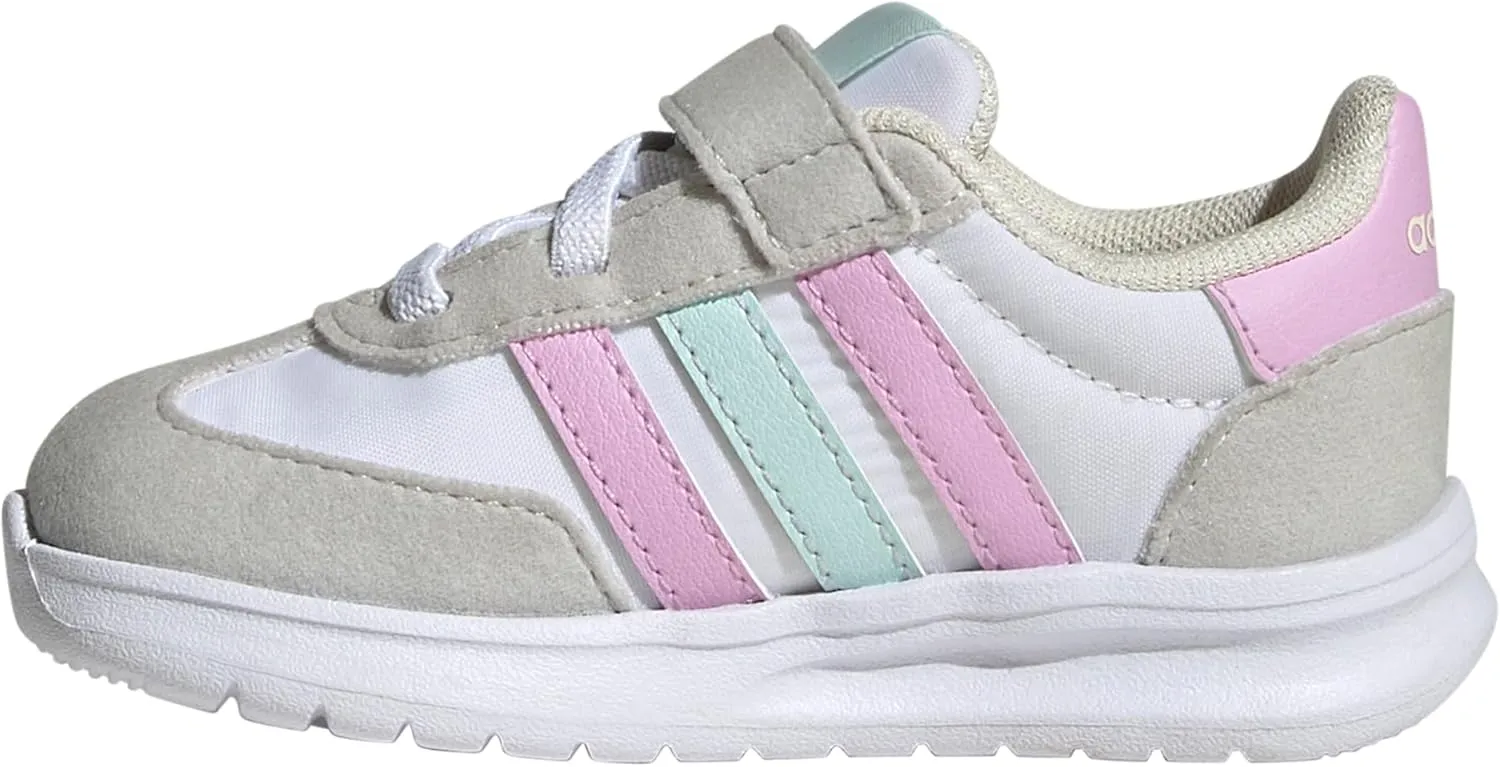 adidas Baby-Boy's Run 70s 2.0 Elastic Lace Sneaker