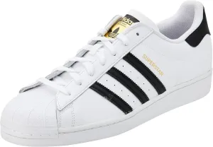 adidas Men's Superstar' Sneaker, Footwear White Core Black, 7.5