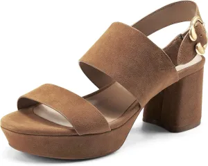Aerosoles Women's Camera Platform Heeled Sandal