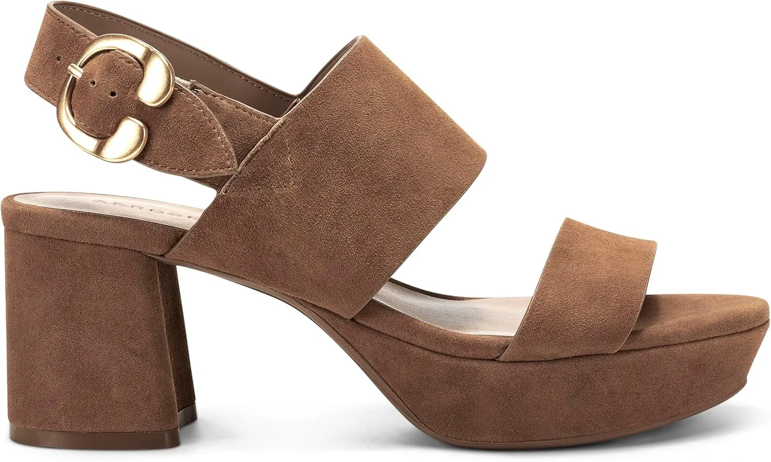 Aerosoles Women's Camera Platform Heeled Sandal