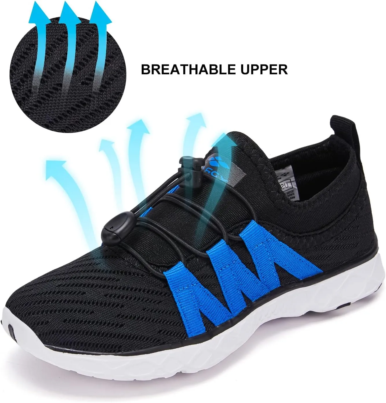 ALEADER Kid's Slip-on Quick Dry Water Shoes (Toddler/Little Kid/Big Kid)