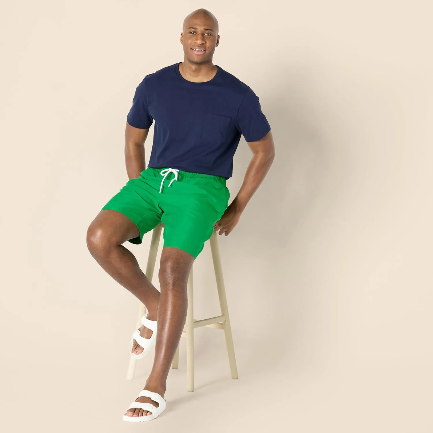 Amazon Essentials Men's 9" Quick-Dry Swim Trunk