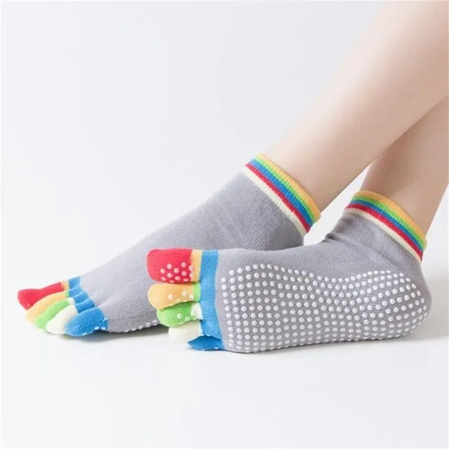 Anti-slip Women Yoga Socks Quick-Dry