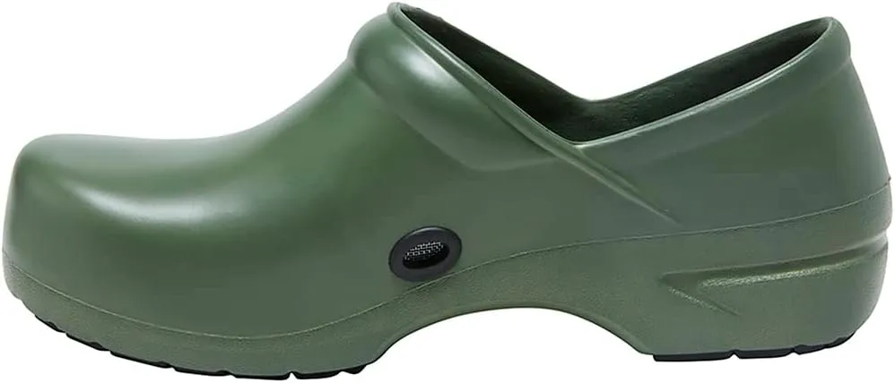 Anywear Guardian Angel Slip-On Nursing Clogs for Women and Men - Lightweight, Water-Resistant Non-Slip Work Shoes with Exceptional EVA Cushioning