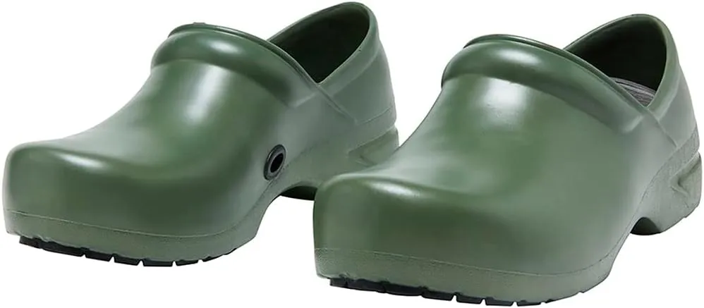 Anywear Guardian Angel Slip-On Nursing Clogs for Women and Men - Lightweight, Water-Resistant Non-Slip Work Shoes with Exceptional EVA Cushioning
