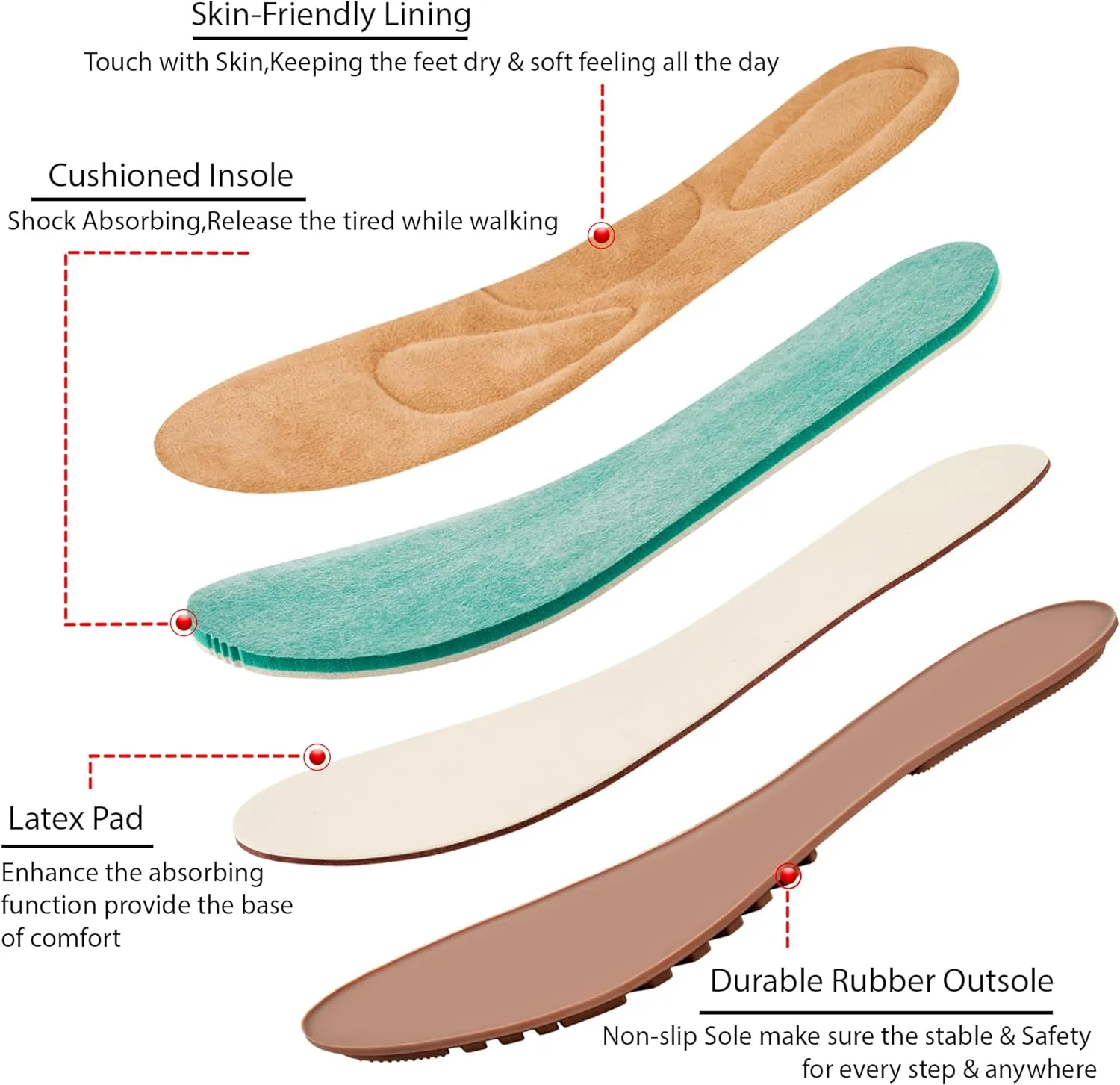 Aomigoct Flats for Women Ballets Shoes: Dress Slip Comfortable Work Flats for 2025 - Casual Ladies Wedding Walking Flat