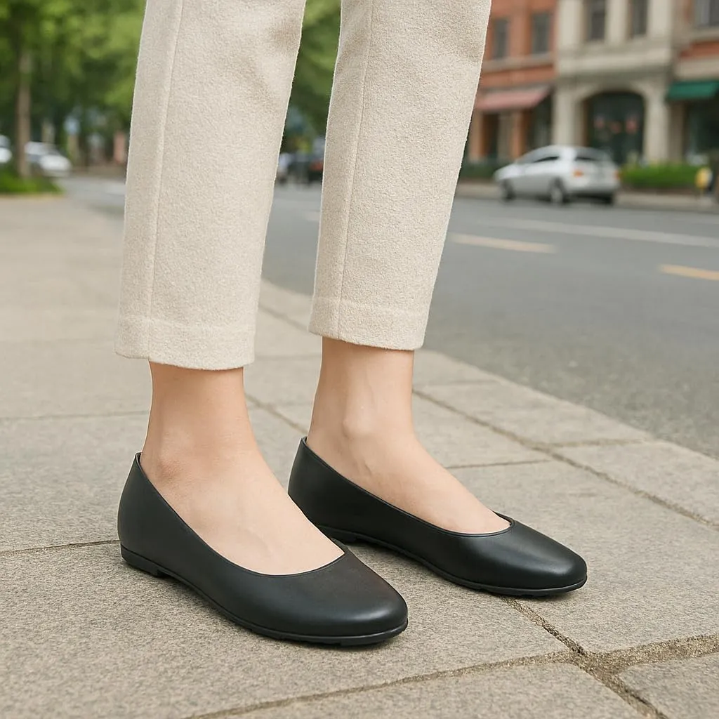 Aomigoct Flats for Women Ballets Shoes: Dress Slip Comfortable Work Flats for 2025 - Casual Ladies Wedding Walking Flat