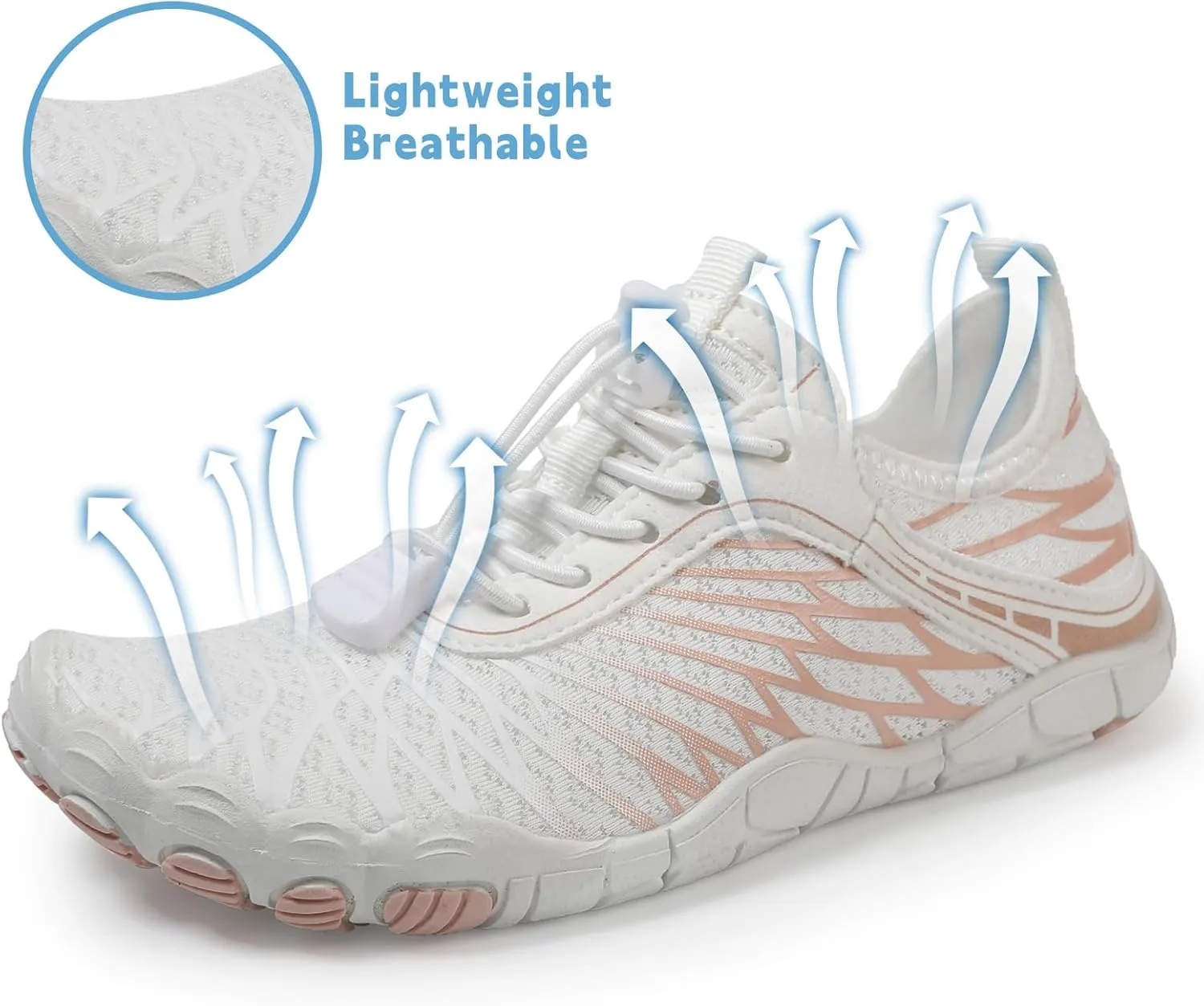 AoSiFu Water Shoes for Kids Boys Girls Aqua Socks Barefoot Beach Sports Swim Pool Quick Dry Lightweight (Little Kid/Big Kid)