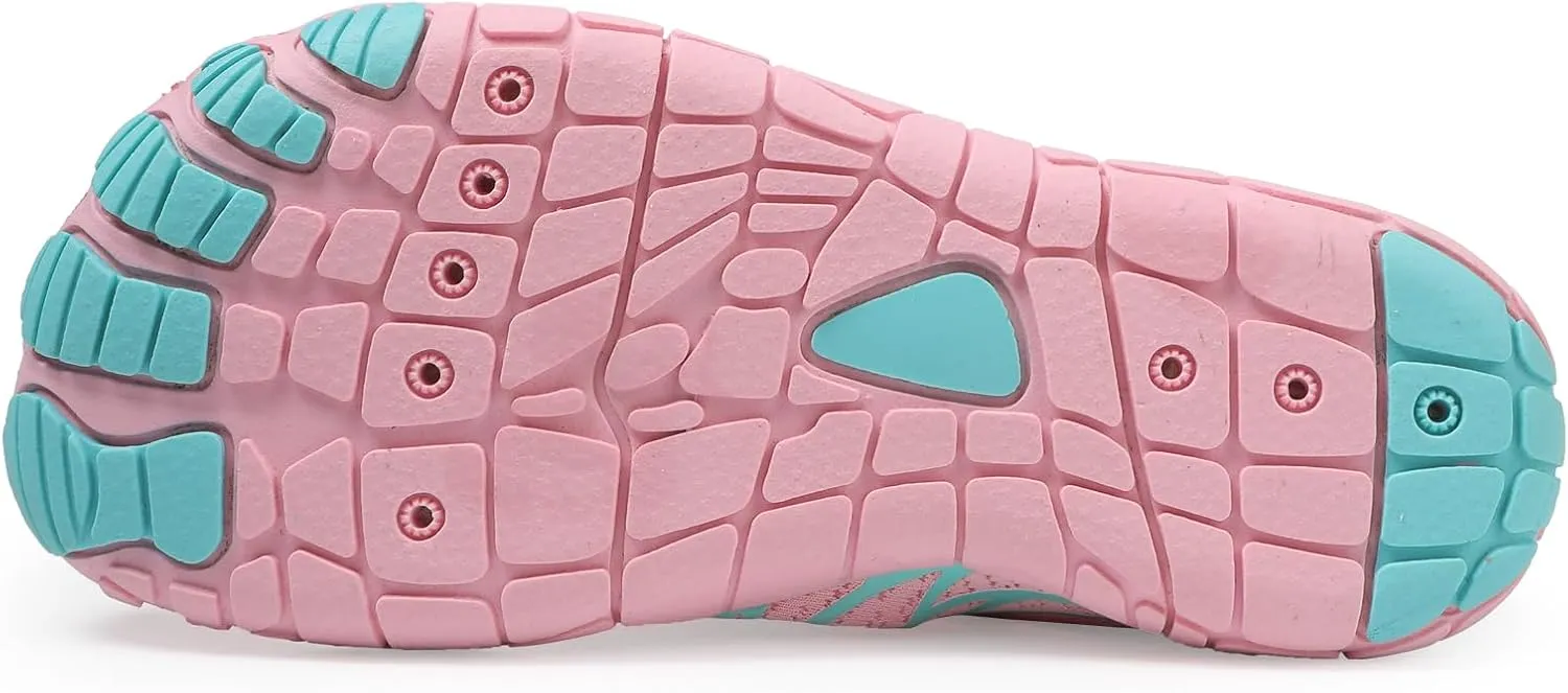 AoSiFu Water Shoes for Kids Boys Girls Aqua Socks Barefoot Beach Sports Swim Pool Quick Dry Lightweight (Little Kid/Big Kid)