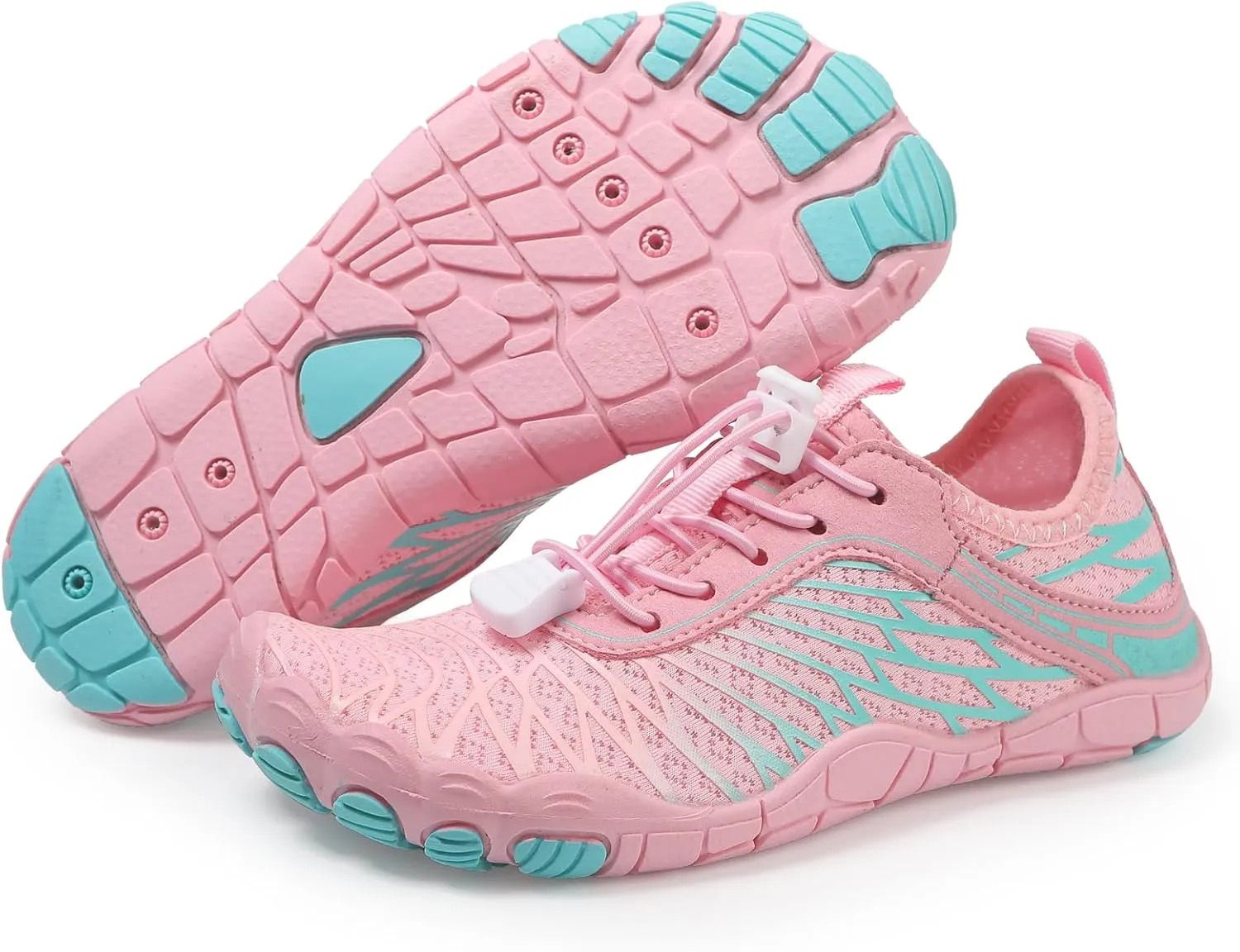 AoSiFu Water Shoes for Kids Boys Girls Aqua Socks Barefoot Beach Sports Swim Pool Quick Dry Lightweight (Little Kid/Big Kid)