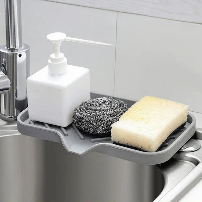 AquaMat | Quick-Dry Anti-slip Aanrechtblad Organisator