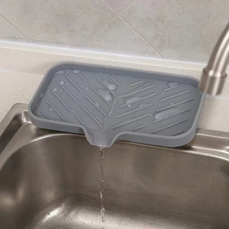 AquaMat | Quick-Dry Anti-slip Aanrechtblad Organisator
