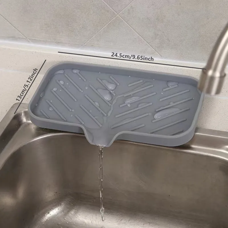 AquaMat | Quick-Dry Anti-slip Aanrechtblad Organisator