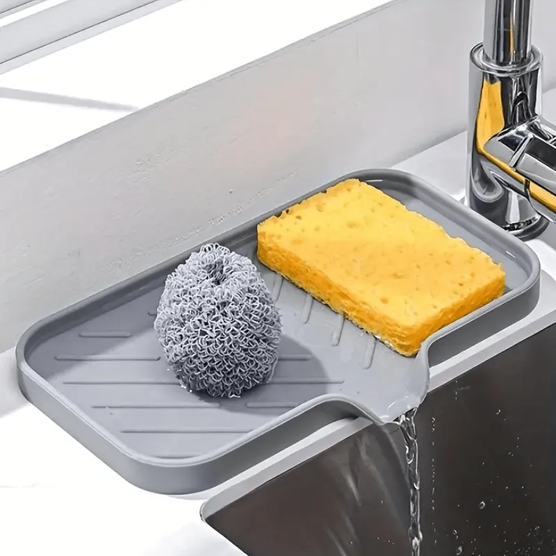 AquaMat | Quick-Dry Anti-slip Aanrechtblad Organisator