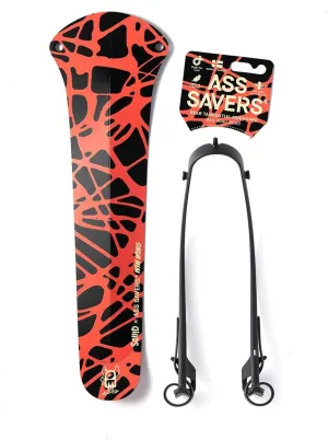 Ass Savers - Win Wing/Win Wing 2 - Rear Mudguards for Gravel/Road/MTB Bikes - Road for up to 35mm Wide Tires, Gravel for up to 60mm Wide Tires, MTB for up to 76 mm Wide Tires, Ultralight, Durable