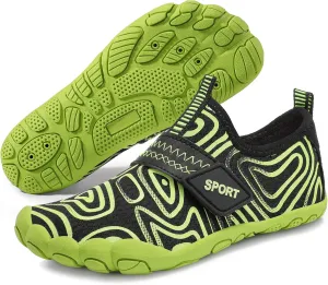 ATHMILE Kids Water Shoes Boys Girls Water Shoes Quick Dry Barefoot Beach Sports Swim Pool Summer Shoes(Little Kid/Big Kid)