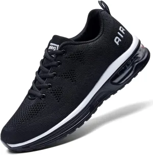 AUPERF Men's Running Shoes Lightweight Breathable Workout Footwear Walking Sports Tennis Sneaker