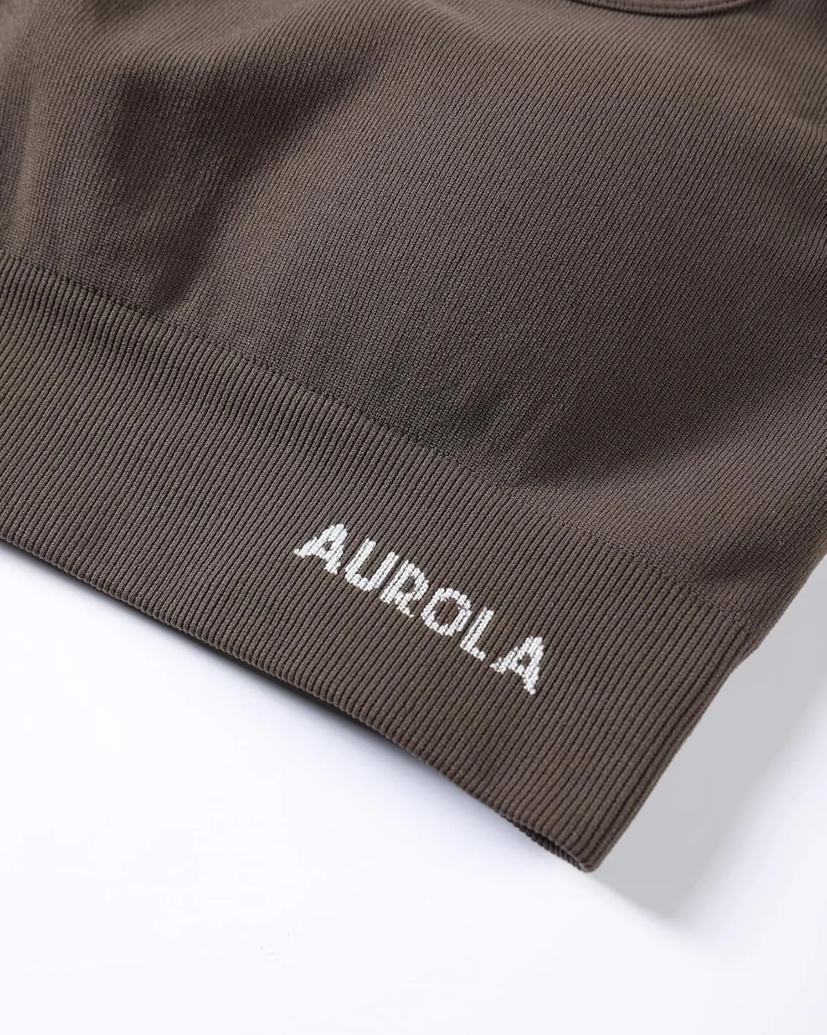 AUROLA Power Sports Bras for Women - Push Up Workout Bra Square Neck Yoga Bra Padded Low Impact Gym Bra Crop Top