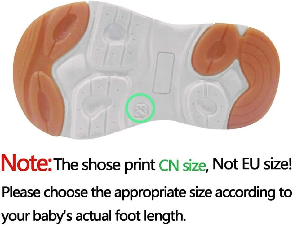 Baby Infant Girls Mary Jane Sneaker Rubber Sole Bow Strap Ankle Loafers School Dance Shoes Newborn Closed Toe Sandals