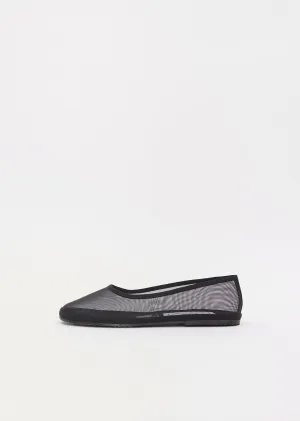 Ballet Round Mesh Ness — Black