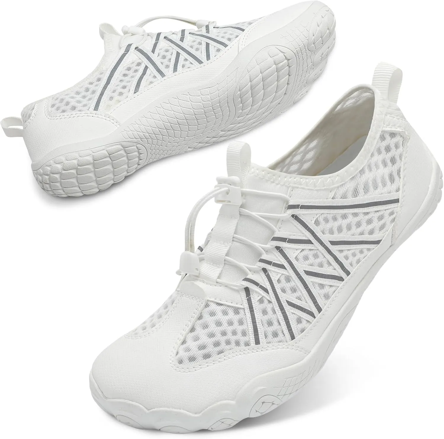 Barefoot Water Shoes for Women Men Wide Toe Box Lightweight Quick Dry Aqua Socks for Swim Beach Surf Boat Hiking Pool Walking Yoga