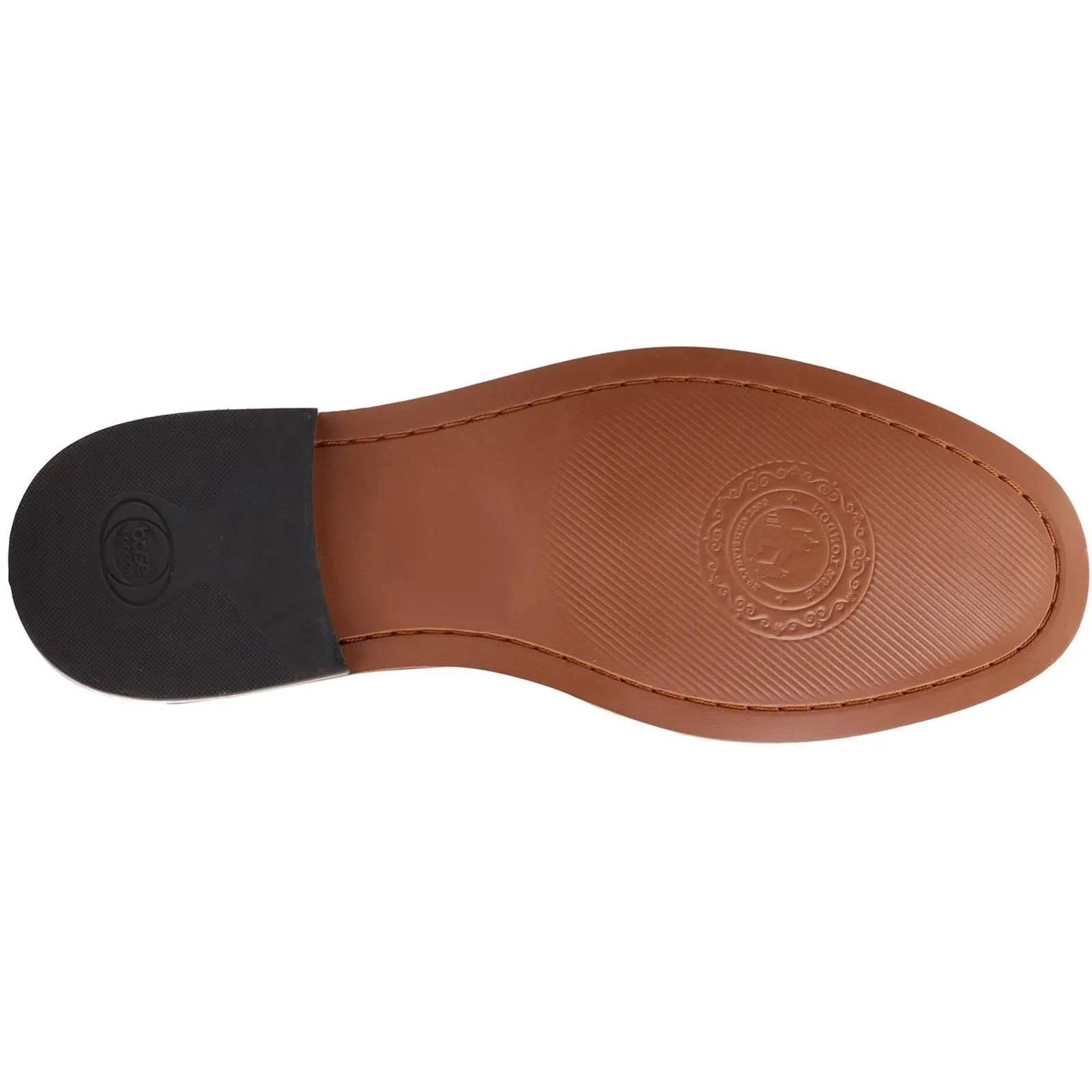 Base London Men's Garfield Penny Loafer in Black