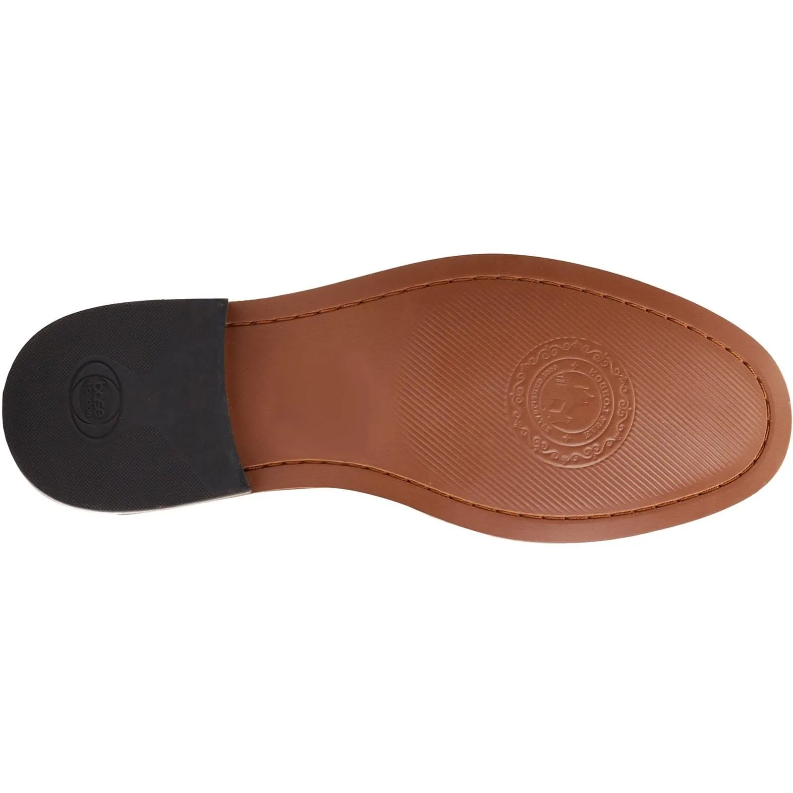 Base London Men's Garfield Penny Loafer in Burnt Tan