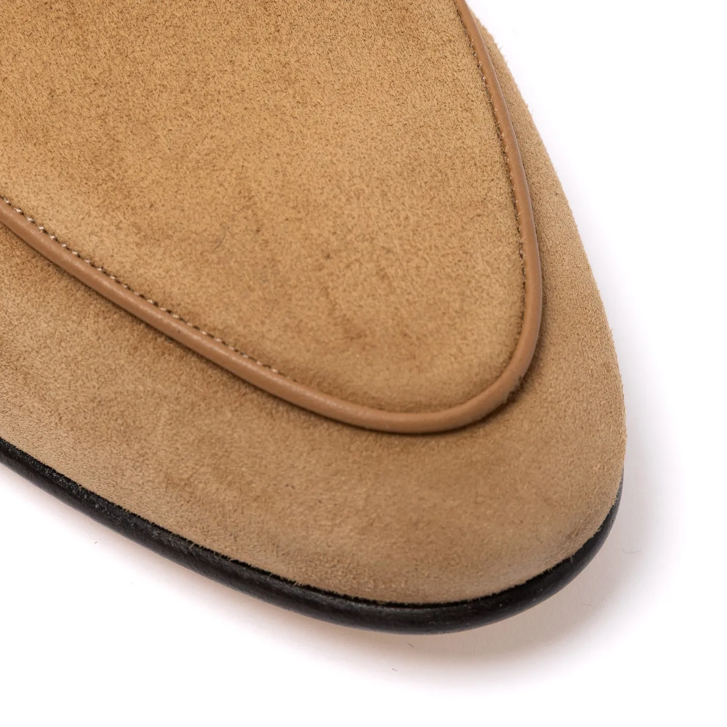 Baudoin & Lange x MJ: Sagan Loafer "Classic" made of Calf Suede - handmade