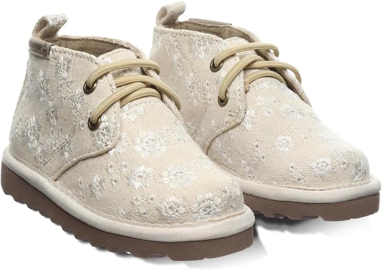 BEARPAW Skye Toddler Multiple Colors | Toddler's Chukka Bootie | Toddler's Slip On Boot | Comfortable Winter Boot