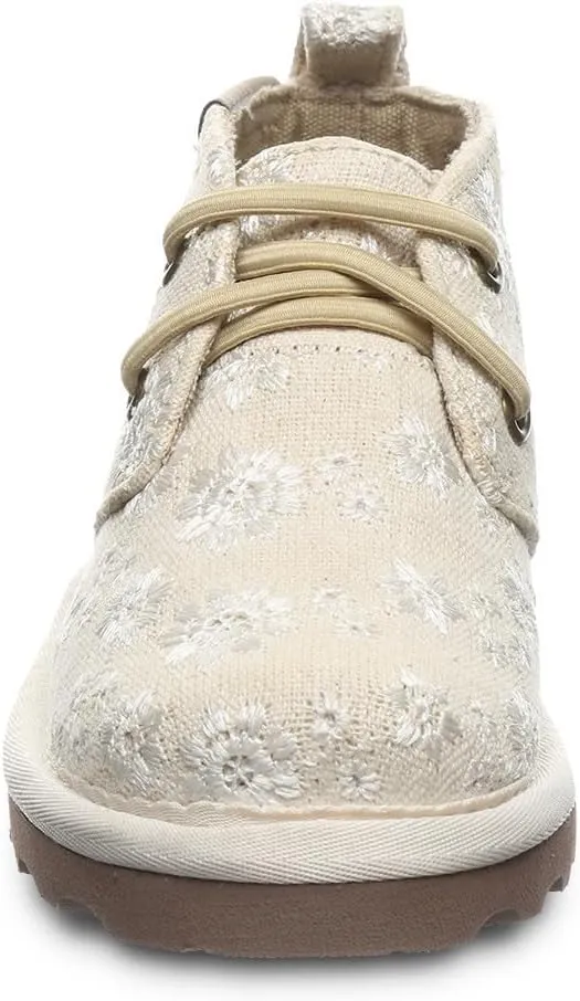 BEARPAW Skye Toddler Multiple Colors | Toddler's Chukka Bootie | Toddler's Slip On Boot | Comfortable Winter Boot
