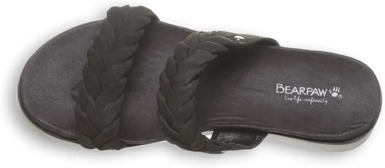 BEARPAW Women's Thessa Sandal | Women's Sandal | Women's Shoe | Comfortable & Lightweight | Multiple Colors & Sizes