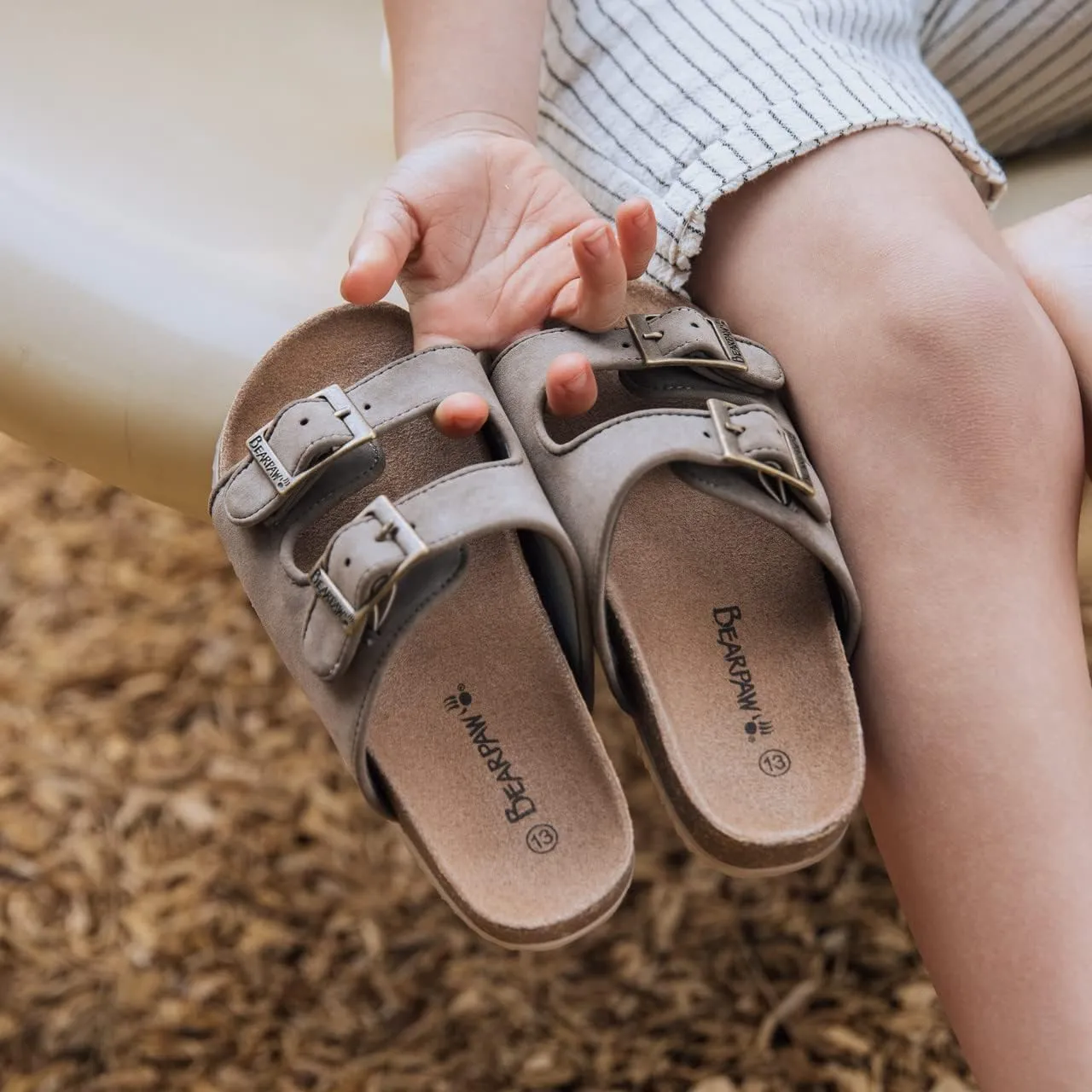 BEARPAW Youth Brooklyn Multiple Colors | Youth's Sandal | Kid's Shoe | Comfortable & Lightweight