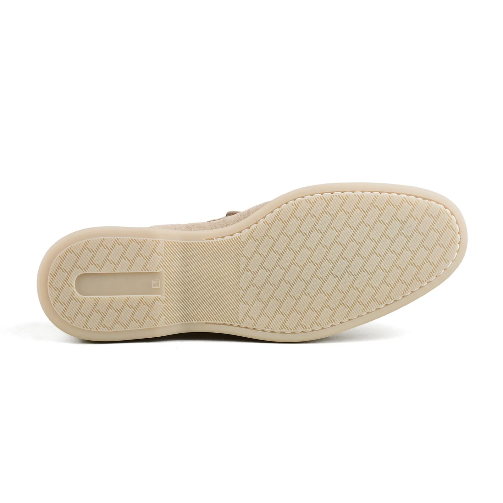 Belgian Loafer w/ Rubber Sole - Golden Brown Suede