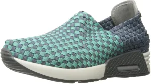 Bernie Mev Women's Best Gem Fashion Sneaker, Light Jeans/Mint, 38 EU/38 EU = 7.5-8 M US