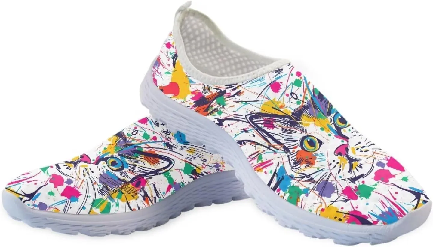 Biyejit Quick Dry Womens Water Shoes for Swim Beach Surf Breathable Slip On Sneakers Casual Outdoor Sport Flats Shoes