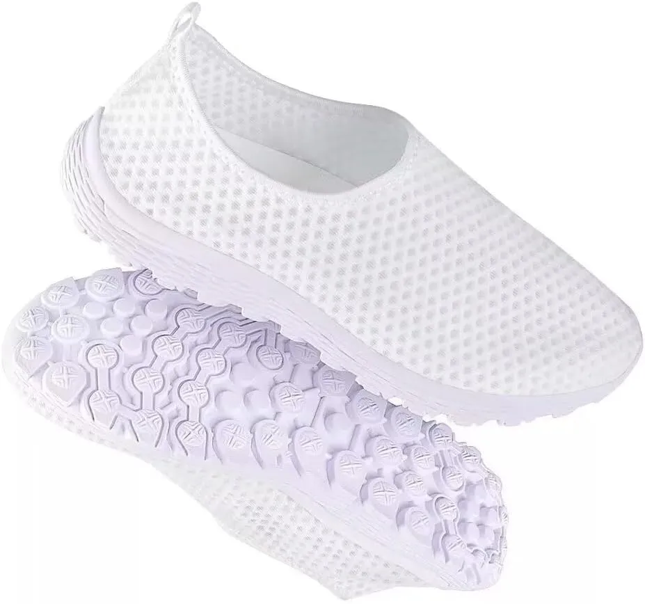 Biyejit Quick Dry Womens Water Shoes for Swim Beach Surf Breathable Slip On Sneakers Casual Outdoor Sport Flats Shoes