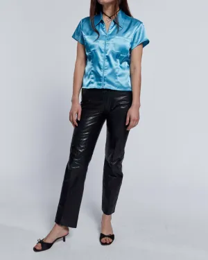Black Leather Pants
