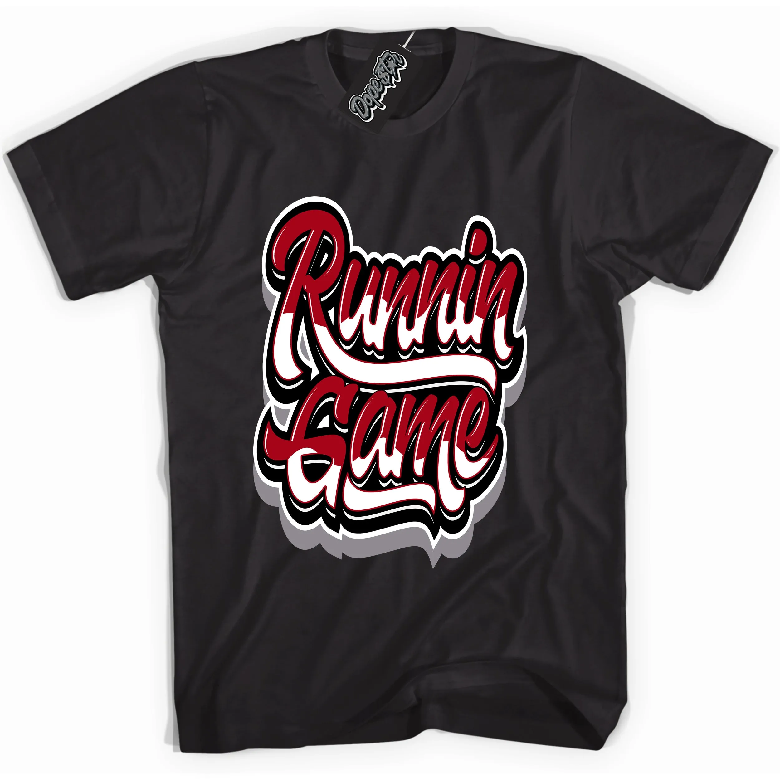 Black Metallic Reimagined 5s Sneaker Shirt Running Game Graphic