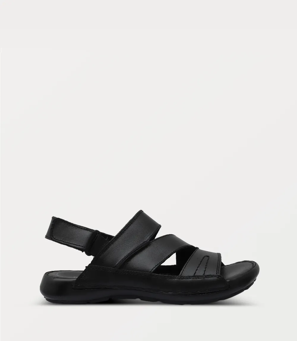 BM6907-BLACK-Men Sandal