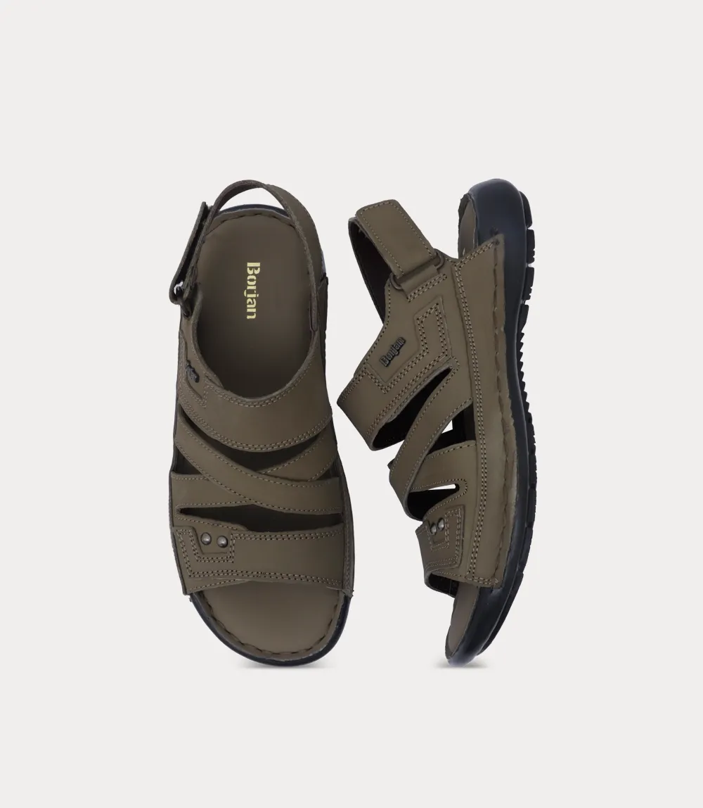 BM6961-OLIVE-Men Sandal